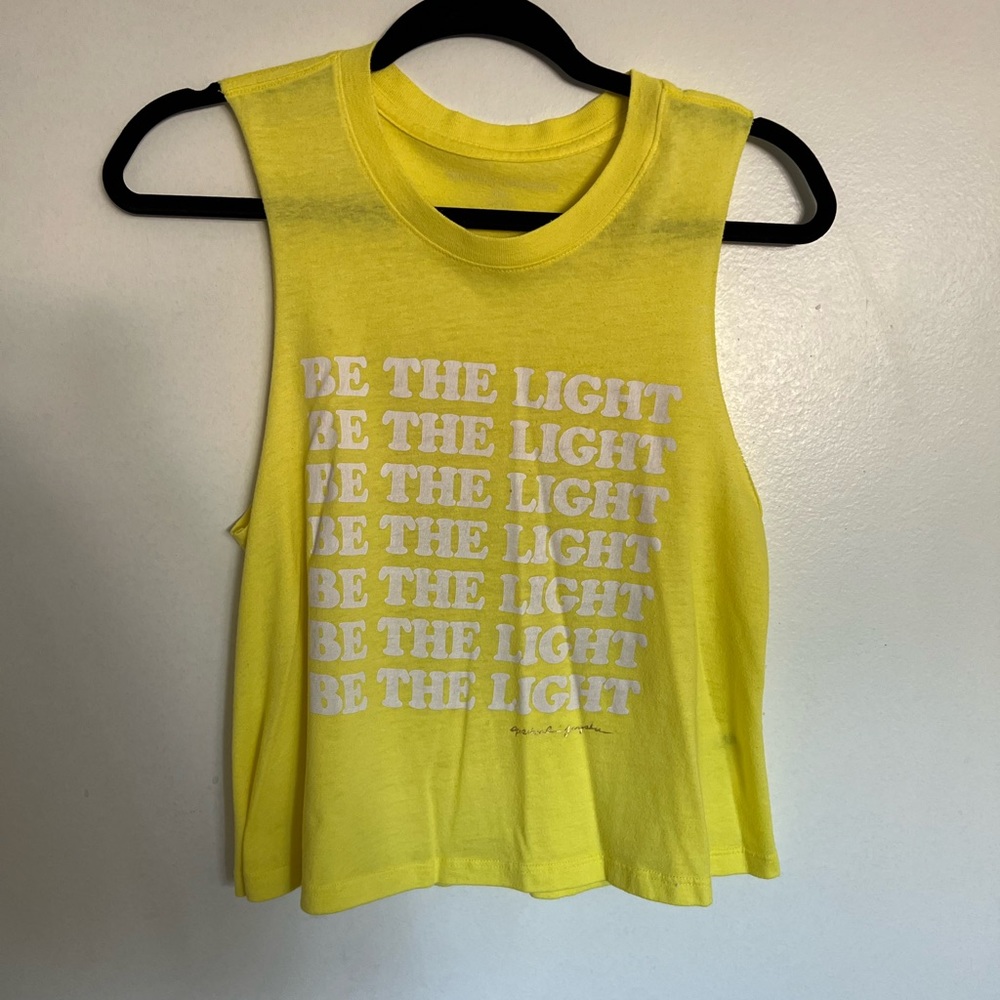 Spiritual Gangster “Be the Light” Muscle Tank